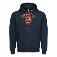 Navy Jesus is the Reason For The Season Zipper Hoodie - CowhideDigitalArt