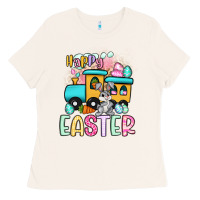 Bone happy easter train Ladies Tee - Artiststas