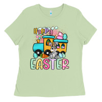 Matcha happy easter train Ladies Tee - Artiststas