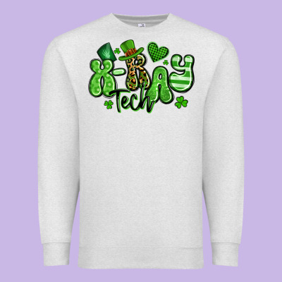 X Ray Tech St Patrick's Day Premium Sweatshirt Designed By Artiststas