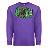Purple x ray tech st patrick's day Premium Sweatshirt - Artiststas