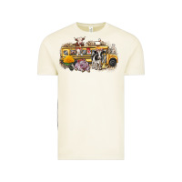 Vintage Arctic farm animals school bus Vintage Tee - texasbilliewilder