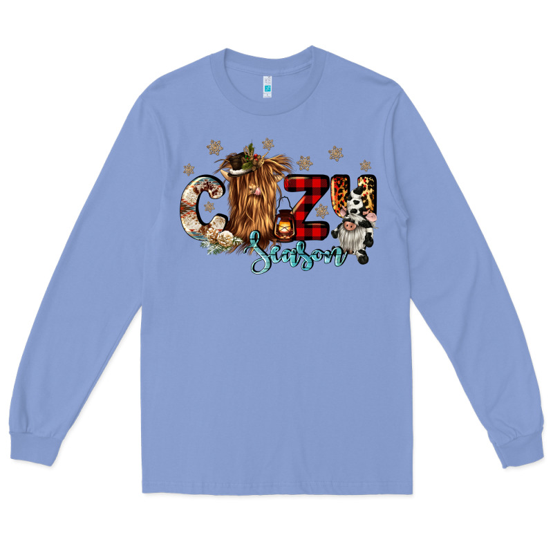 Cozy Season Long Sleeve Tee by CowGirlArtShop | Teevron