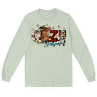Matcha cozy season Long Sleeve Tee - CowGirlArtShop