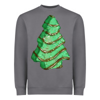 Storm green christmas cake Heavyweight Sweatshirt - FaDigitalArtStudio