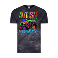 Cloud Black Autism Awareness crusher Vintage Tee - NancyCooperArtShop