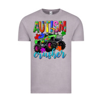 Vintage Zinc Autism Awareness crusher Vintage Tee - NancyCooperArtShop