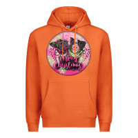 Carrot Pink Merry Christmas Pig Premium Hoodie - FaDigitalArtStudio