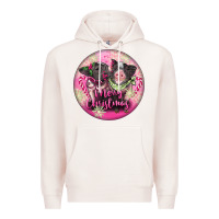 Pale Pink Pink Merry Christmas Pig Premium Hoodie - FaDigitalArtStudio