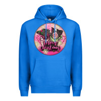 True Royal Pink Merry Christmas Pig Premium Hoodie - FaDigitalArtStudio