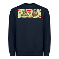 Navy just a girl who loves christmas Heavyweight Sweatshirt - BundleAndBundleShop