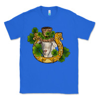 True Royal st patricks day goat horseshoe shamrock Classic Tee - RanaPortraitStore