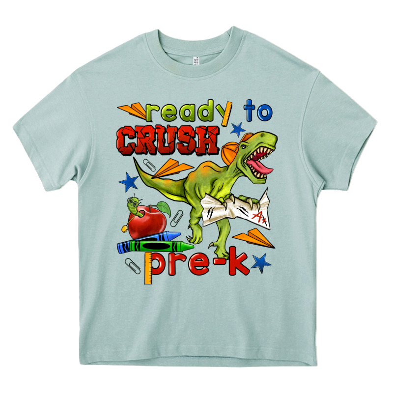 Ready To Crush Pre K Heavy Core Tee by BundleAndBundleShop | Teevron