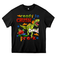 Black ready to crush pre k Heavy Core Tee - BundleAndBundleShop