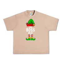 Burro Boss Elf Matching Family Christmas Urban Heavy Tee - lanVoArt