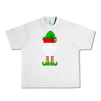 Lunar Rock Boss Elf Matching Family Christmas Urban Heavy Tee - lanVoArt