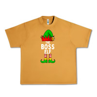 Peanut Butter Boss Elf Matching Family Christmas Urban Heavy Tee - lanVoArt