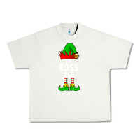 Pistachio Boss Elf Matching Family Christmas Urban Heavy Tee - lanVoArt