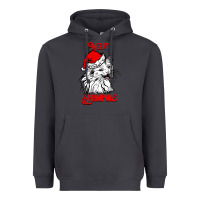 Smoke Merry Christmas Cat Heavyweight Hoodie - SublimationCraftShop