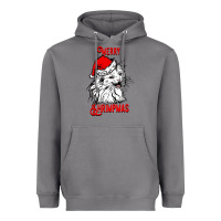 Storm Merry Christmas Cat Heavyweight Hoodie - SublimationCraftShop
