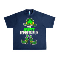 Navy funny the aunt irish leprechaun st patricks day gift t shirt Urban Heavy Tee - lanVoArt