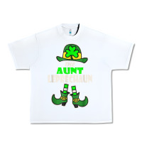 White funny the aunt irish leprechaun st patricks day gift t shirt Urban Heavy Tee - lanVoArt