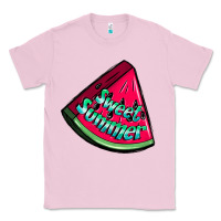 Bubblegum Pink sweet summer watermelon Classic Tee - NancyCooperArtShop