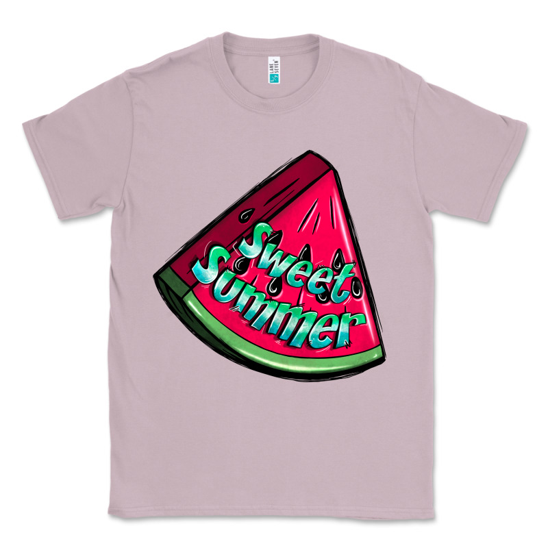 Sweet Summer Watermelon Classic Tee by NancyCooperArtShop | Teevron
