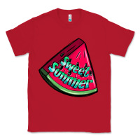 Red sweet summer watermelon Classic Tee - NancyCooperArtShop