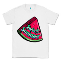White sweet summer watermelon Classic Tee - NancyCooperArtShop