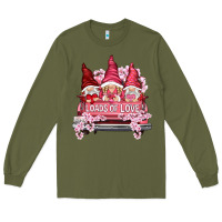 Army Green Loads of love with flowers Valentine's Day Long Sleeve Tee - HowdyJamesFarm