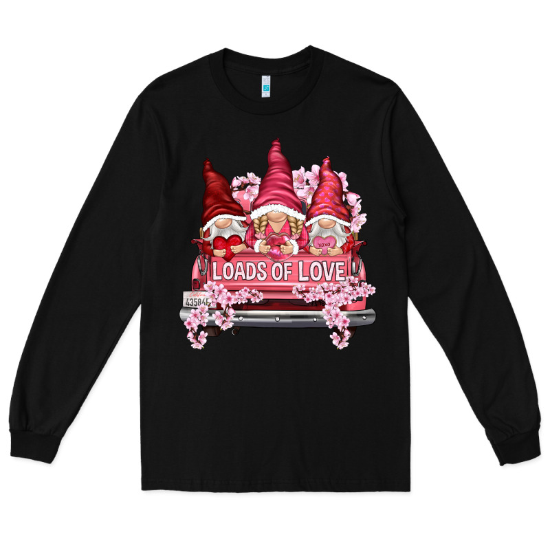 Loads Of Love With Flowers Valentine's Day Long Sleeve Tee by HowdyJamesFarm | Teevron