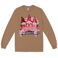 Toasted Coconut Loads of love with flowers Valentine's Day Long Sleeve Tee - HowdyJamesFarm