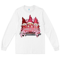 White Loads of love with flowers Valentine's Day Long Sleeve Tee - HowdyJamesFarm