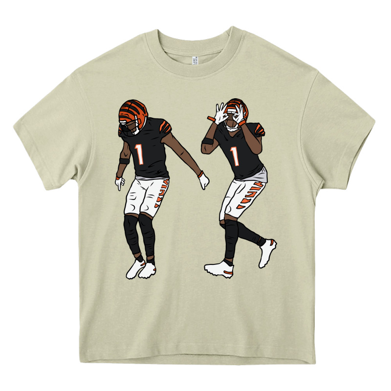 Jamarr Chase Griddy Kids  Gift Heavy Core Tee by lanVoArt | Teevron