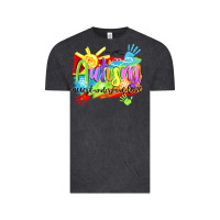 Vintage Black Autism accept understand love Vintage Tee - NancyCooperArtShop