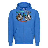 True Royal Jingle Bell Rockin Zipper Hoodie - CowhideDigitalArt