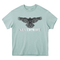 Arona Hot Trend Raven Nevermore Poetry Halloween Edgar Allan Poe Heavy Core Tee - lanVoArt