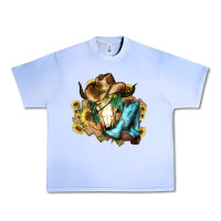 Grape Ice Cow skull Cowboy boots hats sunflowers Urban Heavy Tee - HowdyJamesFarm