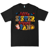 Black little sister biggest fan softball Premium Tee - Jasminsmagicworld