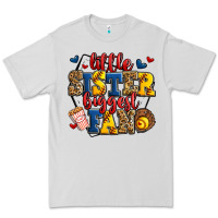 Dove Grey little sister biggest fan softball Premium Tee - Jasminsmagicworld