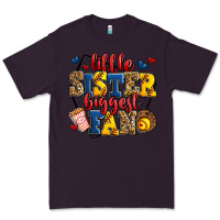 Plum little sister biggest fan softball Premium Tee - Jasminsmagicworld