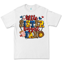 White little sister biggest fan softball Premium Tee - Jasminsmagicworld
