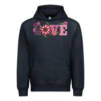 Navy walentine's day love sunflower Urban Hoodie - BarkalooDesign