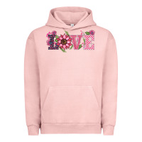 Pigment Salmon walentine's day love sunflower Urban Hoodie - BarkalooDesign