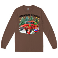 Chestnut hanging with my gnomies Long Sleeve Tee - CowGirlArtShop