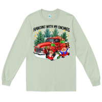 Matcha hanging with my gnomies Long Sleeve Tee - CowGirlArtShop