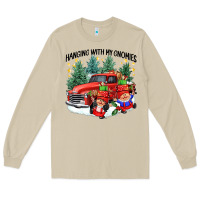 Mushroom hanging with my gnomies Long Sleeve Tee - CowGirlArtShop