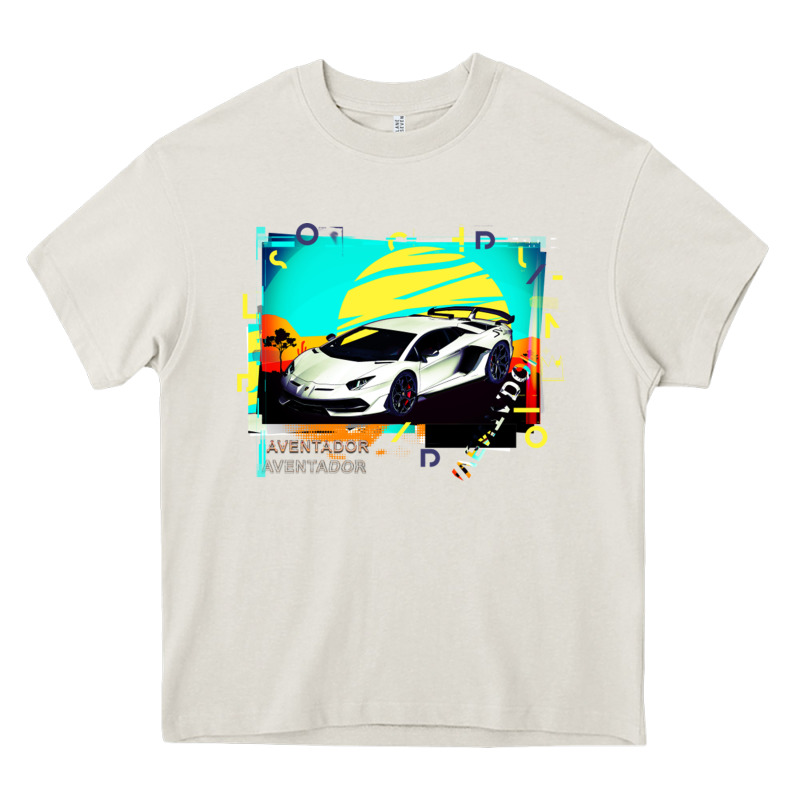 Lam Borghini Aventador Svj Gift Heavy Core Tee by lanVoArt | Teevron