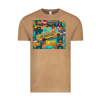 Vintage Camel school bus Vintage Tee - texasbilliewilder